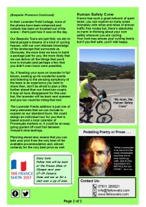 Newsletter August September 2016 Page 2