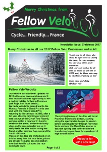 Newsletter Christmas 2017 Page 1